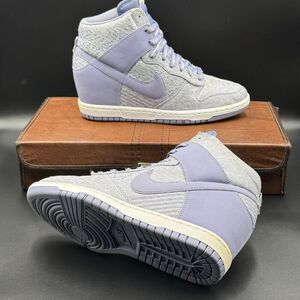 Wmns Nike Dunk Sky High Wedge TXT 'Iron Purple'